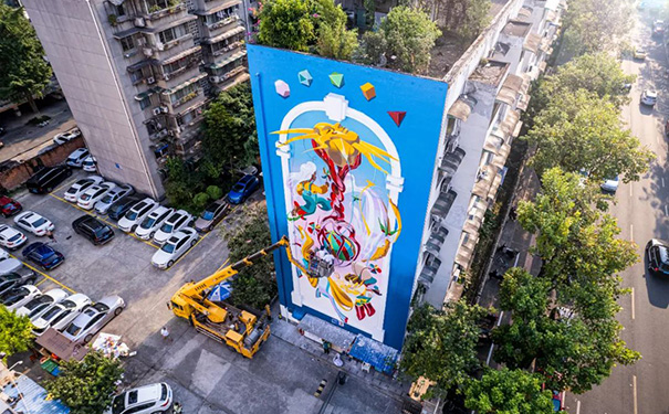 立邦“為愛上色”首款數(shù)字藏品《宇宙八音盒》落地成都！